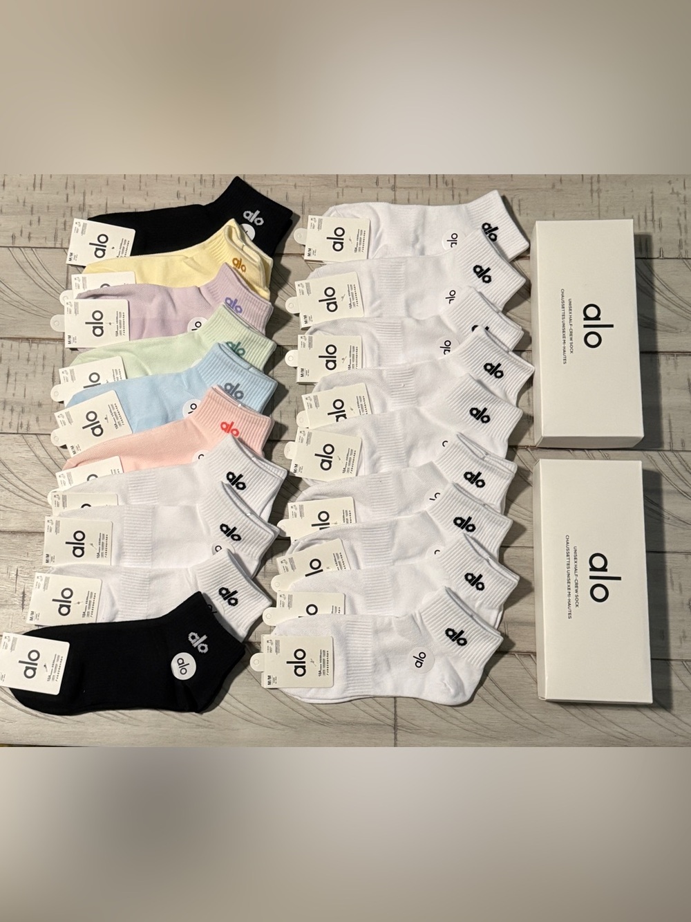 Custom bundle of Alo socks